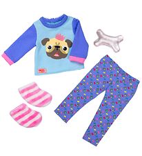 Our Generation Doll Clothes - Pajamas w. Bulldog Our Generation Doll Clothes - Pajamas w. Bulldog