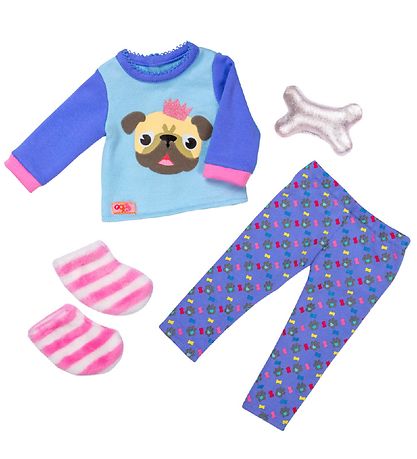 Our Generation Doll Clothes - Pajamas w. Bulldog Our Generation Doll Clothes - Pajamas w. Bulldog