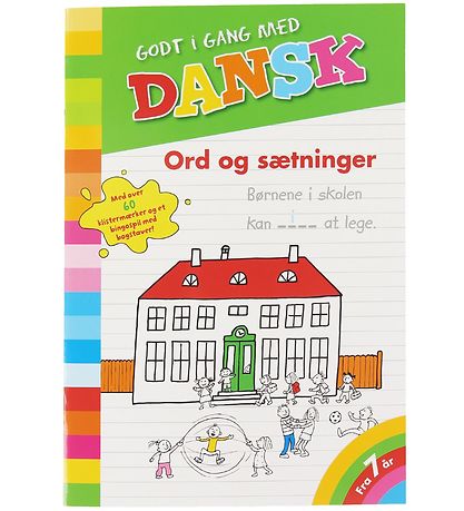 Forlaget Bolden Activity Book - Godt I Gang Med Dansk - Ord Og S
