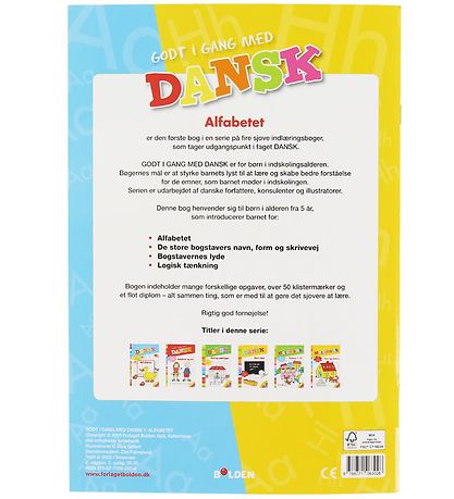 Forlaget Bolden Aktiivisuuskirja - Hyvä alku tanskalainen - Aakk Forlaget Bolden Aktiivisuuskirja - Hyvä alku tanskalainen - Aakk