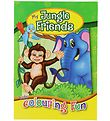 Colouring Book - My Jungle Friends Colouring Book - 16 Pages Colouring Book - My Jungle Friends Colouring Book - 16 Pages