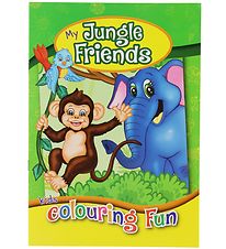 Malbuch - My Jungle Friends Malbuch - 16 Seiten Malbuch - My Jungle Friends Malbuch - 16 Seiten