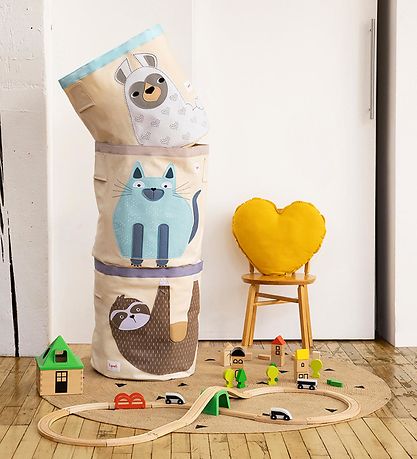 3 Sprouts Storage Bin - 44,5x43 - Sloth 3 Sprouts Storage Bin - 44,5x43 - Sloth