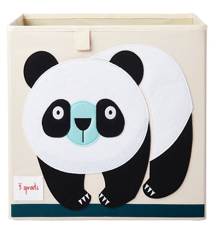 3 Sprouts Storage Box - 33x33x33 - Panda 3 Sprouts Storage Box - 33x33x33 - Panda
