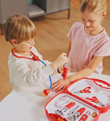 Klein Arztkoffer - Spielzeug - Rot