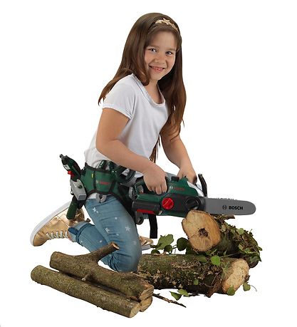 Bosch Mini Chainsaw w. Light/Sound - Toys - Green Bosch Mini Chainsaw w. Light/Sound - Toys - Green