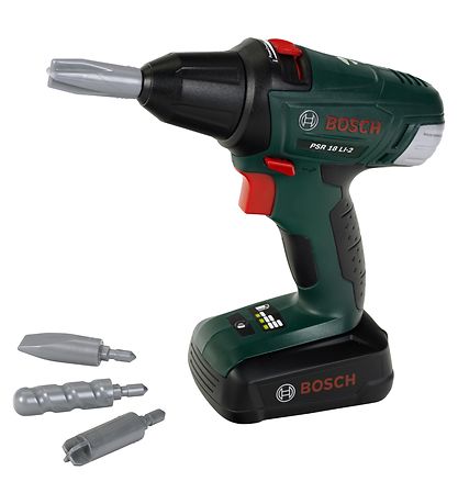 Bosch Mini Large Screwdriver w. Light/Sound - Toys - Green Bosch Mini Large Screwdriver w. Light/Sound - Toys - Green