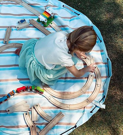 Play&Go Toy Storage Bag - Outdoor - Ø140 cm - Stripes