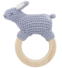 Sebra Rattle - Crochet - The Rabbit Bluebell Sebra Rattle - Crochet - The Rabbit Bluebell