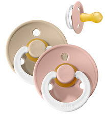 Colour Tétine lumineuses BIBS - Taille 2 - 2 Pack - Tour - Blush Colour Tétine lumineuses BIBS - Taille 2 - 2 Pack - Tour - Blush