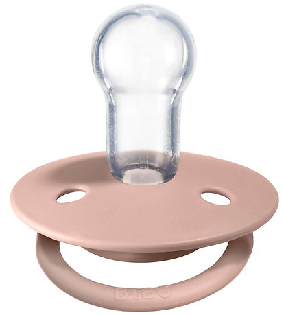 BIBS De Lux Pacifiers - 2-Pack - Round - Woodchuck/Blush