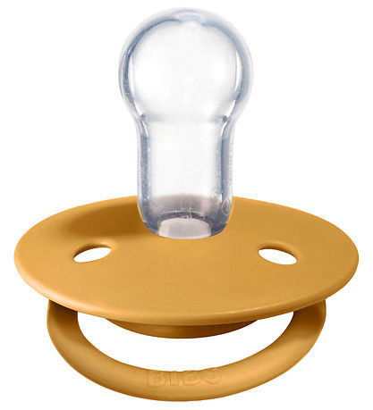 BIBS De Lux Snuðin - 2 Pakki - Umferð - Mustard/Petrol