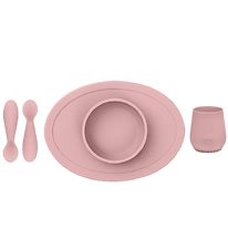 EzPz Dinner Set - Silicone - 4 Parts - Pink EzPz Dinner Set - Silicone - 4 Parts - Pink