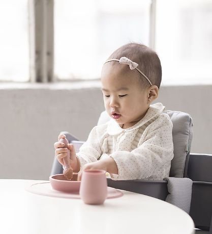 EzPz Dinner Set - Silicone - 4 Parts - Pink EzPz Dinner Set - Silicone - 4 Parts - Pink