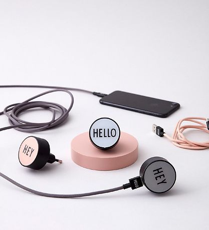 Câble de charge Design Letters - iPhone - USB-A/Lightning - Rose