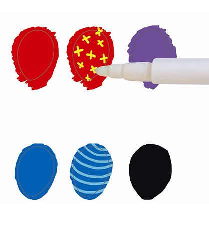 Djeco Huopakynä - 10 Värit Djeco Huopakynä - 10 Värit