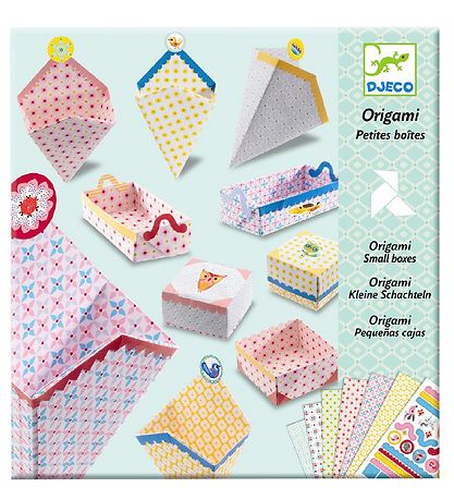 Djeco Origami - 3 pcs. - Small Boxes Djeco Origami - 3 pcs. - Small Boxes