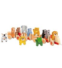 Djeco Aktivitätszug Djeco - 60 cm - Holz - Jungle