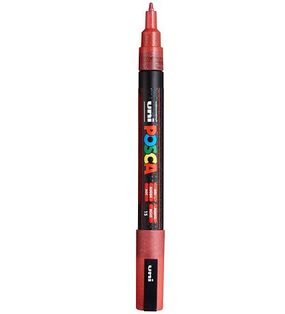 Posca Marker - PC-3ML - Red w. Glitter Posca Marker - PC-3ML - Red w. Glitter