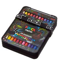 Pastels Gras Posca - 24 pces - Multicolore Pastels Gras Posca - 24 pces - Multicolore