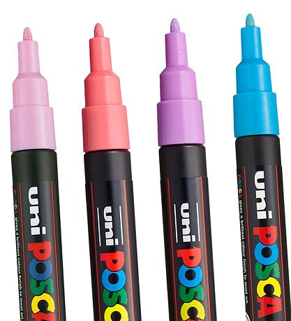 Posca Markers - PC-3M - 8 pcs - Muted Colours