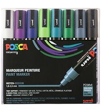 Marqueurs Magiques Posca - PC-5M - 8 pces - Froid Couleurs Marqueurs Magiques Posca - PC-5M - 8 pces - Froid Couleurs