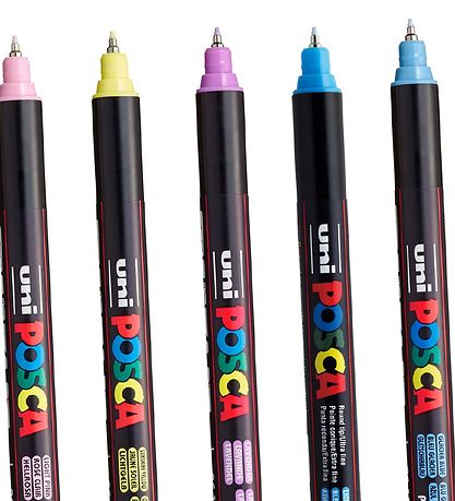 Posca Markers - PC-1MR - 8 pcs - Muted Colours