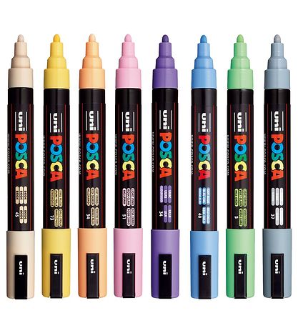 Posca Tussit - PC-5M - 8 kpl. - Pastelli