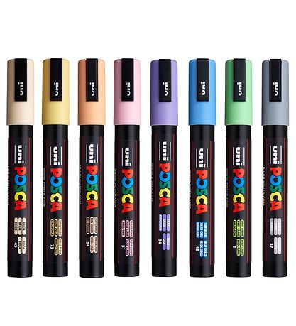 Posca Tussit - PC-5M - 8 kpl. - Pastelli