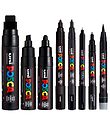 Posca Markers - 8 maten tippen - Zwart Posca Markers - 8 maten tippen - Zwart