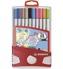 Marqueurs Magiques Stabilo - Pen 68 Brush - 20 pces - Multicolor Marqueurs Magiques Stabilo - Pen 68 Brush - 20 pces - Multicolor