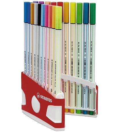 Marqueurs Magiques Stabilo - Pen 68 Brush - 20 pces - Multicolor Marqueurs Magiques Stabilo - Pen 68 Brush - 20 pces - Multicolor