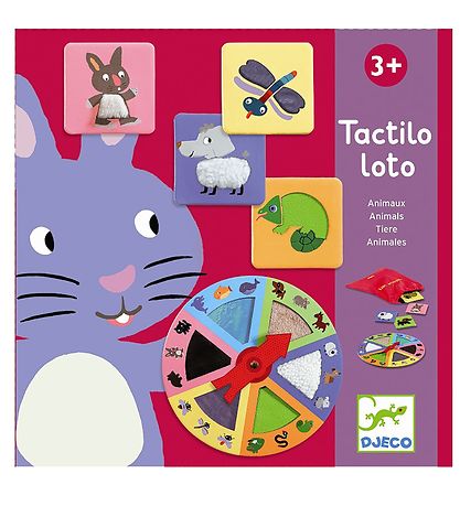 Djeco Picture Lottery - Touch & Sense Game - Animals Djeco Picture Lottery - Touch & Sense Game - Animals
