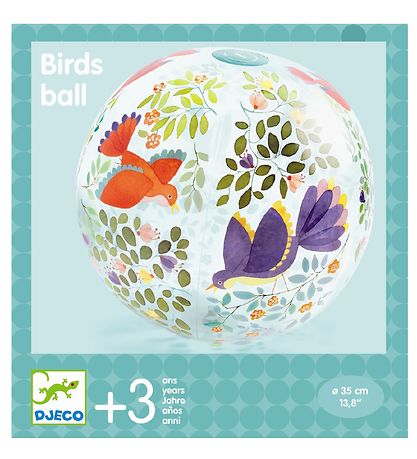 Djeco Sundbolti - 35 cm - Blóm & Fuglar