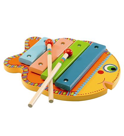 Djeco Xylophone - Wood - Fish Djeco Xylophone - Wood - Fish