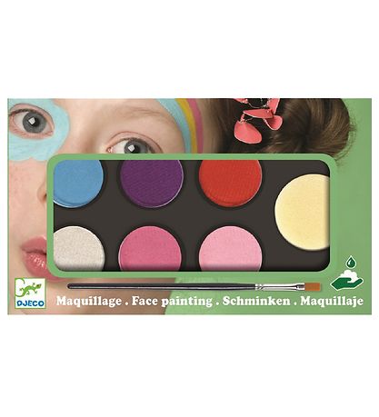 Djeco Face Paint - Palette - Sweet Djeco Face Paint - Palette - Sweet