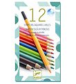 Djeco Colouring Pencils - Watercolour - 12 pcs. Multicoloured Djeco Colouring Pencils - Watercolour - 12 pcs. Multicoloured