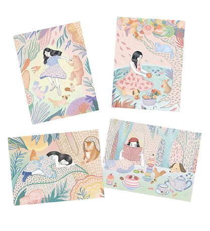 Djeco Scratch Boards - The Picnic Djeco Scratch Boards - The Picnic