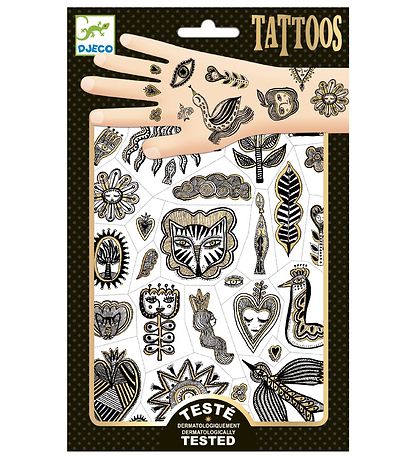 Djeco Tatueringar - Golden Chic Djeco Tatueringar - Golden Chic