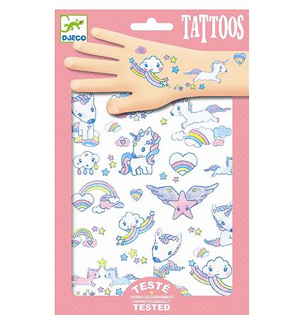 Djeco Tattoo - Unicorns Djeco Tattoo - Unicorns