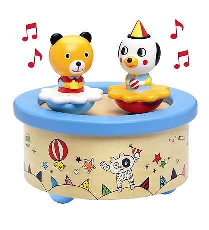Djeco Music Box - 12 cm - Wood - Imagination