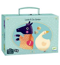 Djeco Game Suitcase - Ludo & Goose Djeco Game Suitcase - Ludo & Goose