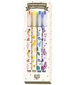 Djeco Markers - 4 pcs. - Multicolour w. Glitter Djeco Markers - 4 pcs. - Multicolour w. Glitter