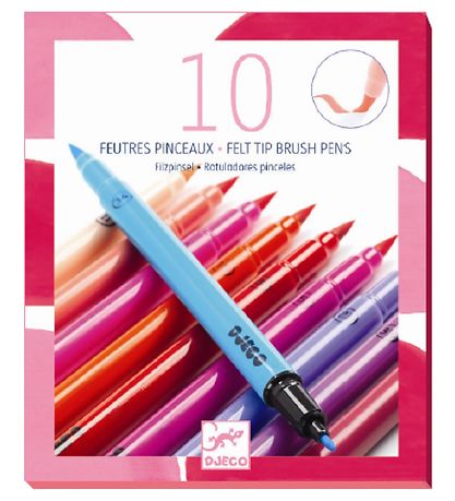 Djeco Tussit - 2-in-1 - 10 kpl. - Pastelli