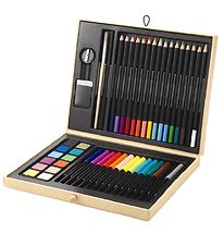 Djeco Colouring Set - 47 pcs. - Multicolour Djeco Colouring Set - 47 pcs. - Multicolour