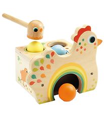 Djeco Hammer Toy - Hen - Tapatou Djeco Hammer Toy - Hen - Tapatou
