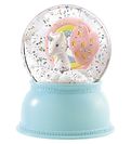 Djeco Snow Globe w. Light - 14 cm - Unicorn