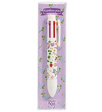 Stylo à bille Djeco - Rainbow Pen - 6 Couleurs - Aïko Fukawa Stylo à bille Djeco - Rainbow Pen - 6 Couleurs - Aïko Fukawa