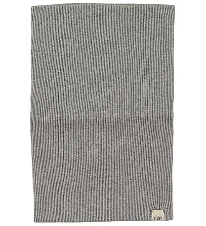 Minimalisma Tube Scarf - Birk - Knitted - Silk/Cotton - Grey Mel Minimalisma Tube Scarf - Birk - Knitted - Silk/Cotton - Grey Mel