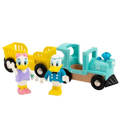 BRIO Train w. Anders & Andersine - Blue/Yellow 32260 BRIO Train w. Anders & Andersine - Blue/Yellow 32260
